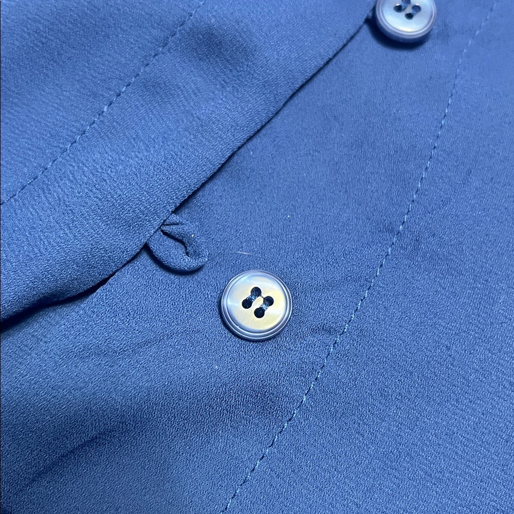 PENNINGTONS blue button front blouse women’s size 2X - Picture 13 of 14